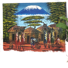 Load image into Gallery viewer, Village Tingatinga Painting

