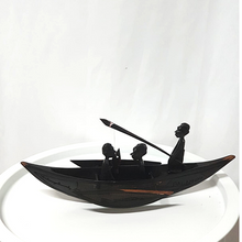 Load image into Gallery viewer, Handmade Wood Boat
