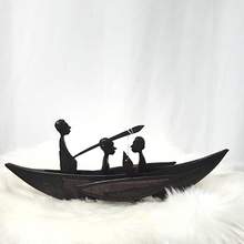 Load image into Gallery viewer, Handmade Wood Boat
