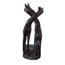 Load image into Gallery viewer, Tigers Wood Carving
