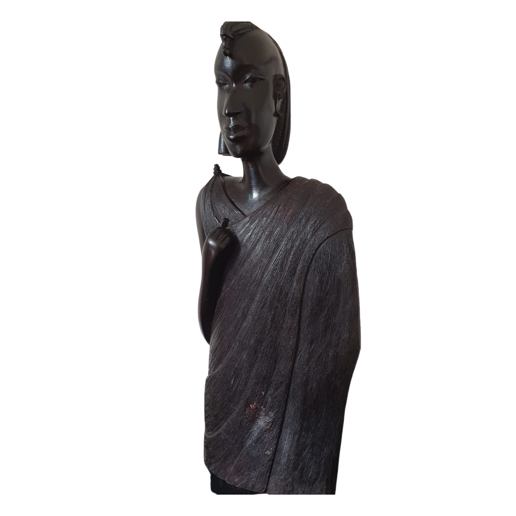 Maasai young adults Carving