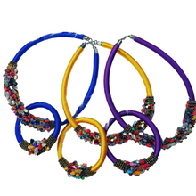 Load image into Gallery viewer, Handmade Necklace Bracelet Set
