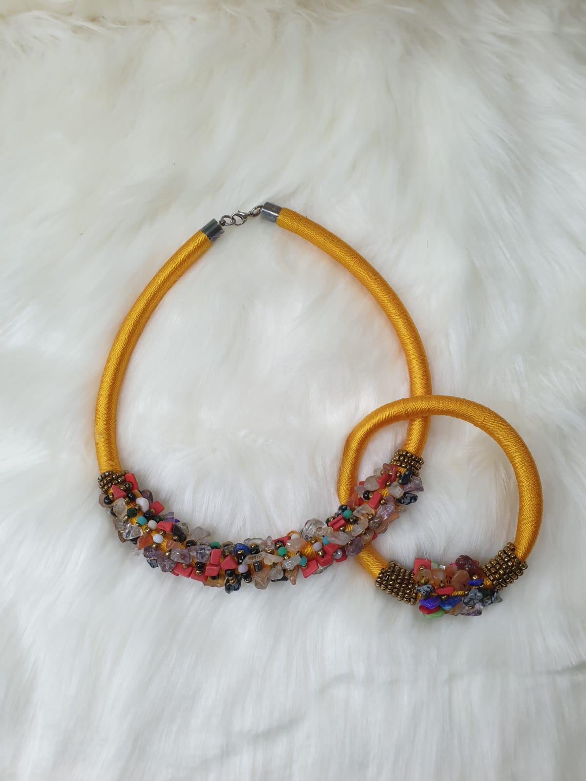 Handmade Necklace Bracelet Set